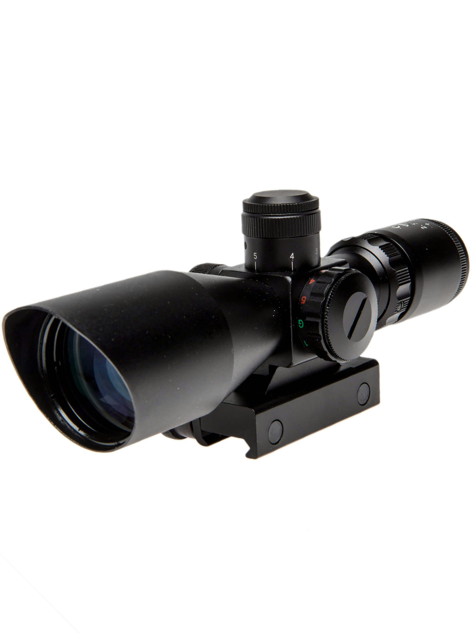 Compact variable scope for airsoft sniper or DMR use