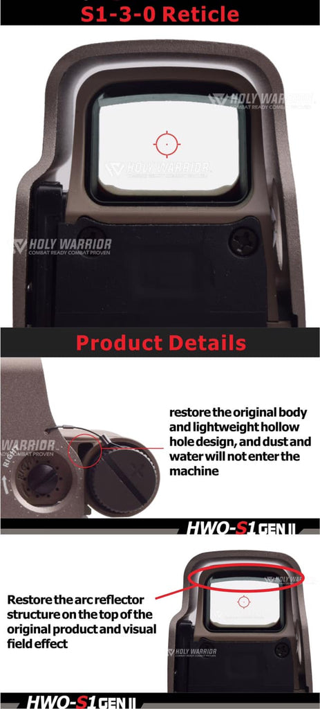 Holy Warrior EXPS3 side markings and controls