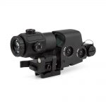SpecPrecision Airsoft EXPS3 red dot sight with G43 3X magnifier and LEAP 12 mount combo