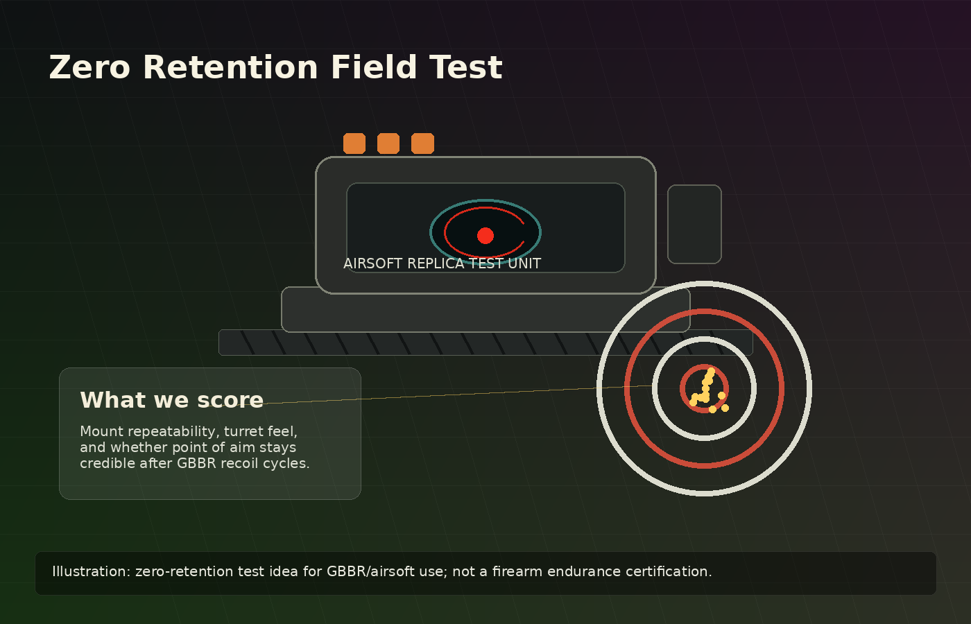 SpecPrecision EXPS3 zero retention field test