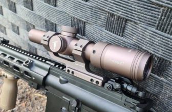 T-Eagle ER 1.2-6x24 mounted on an airsoft DMR style setup