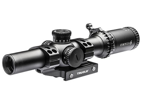 TRUGLO Omnia 1-6x24 + APTUS-M1 Mount — real product image used for visual reference; deal explanation is provided as pure text below.