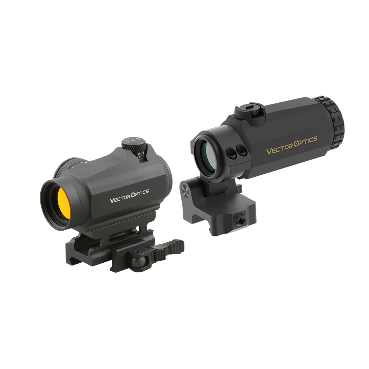 Vector Optics Maverick red dot and magnifier combo