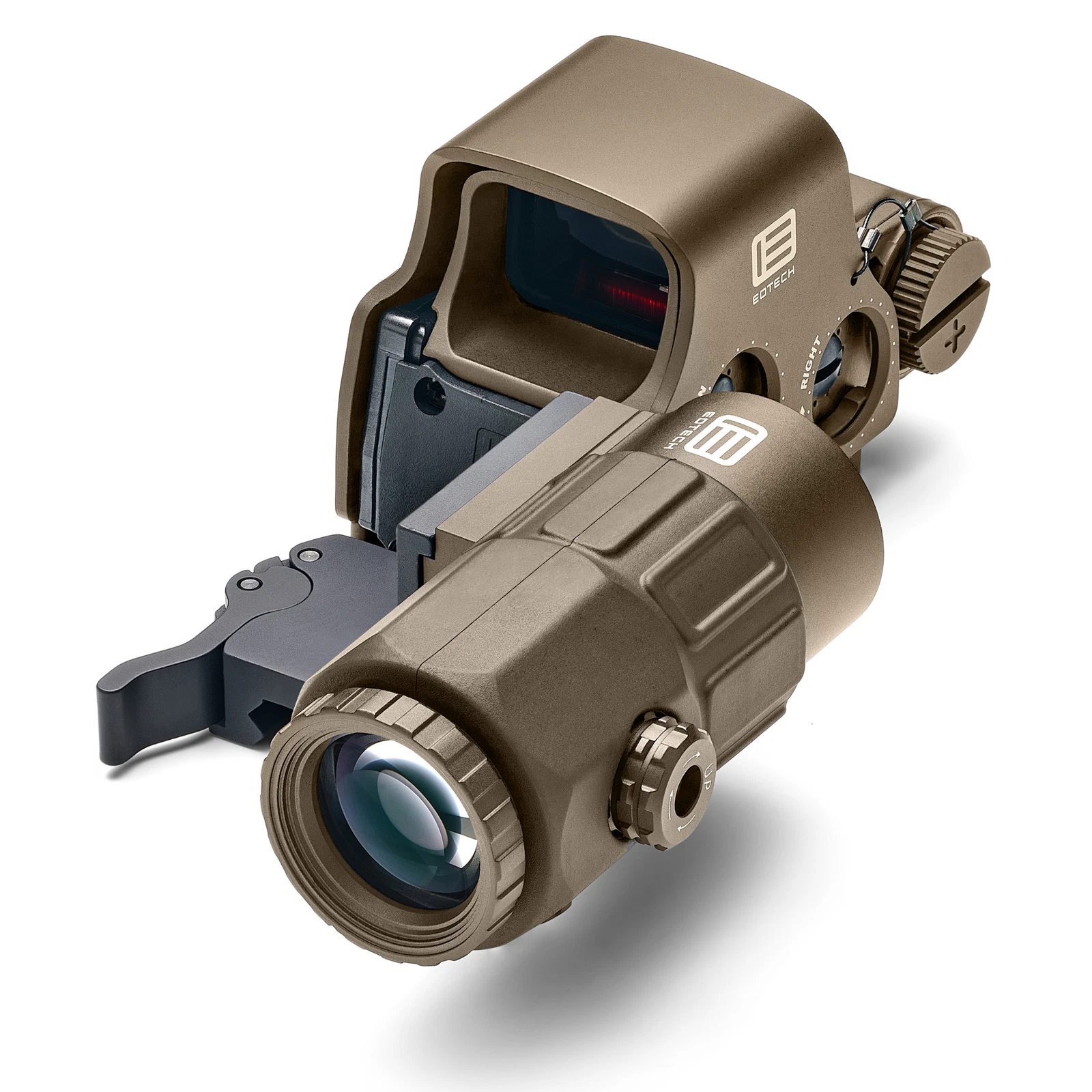 EOTech EXPS3 lens coating detail