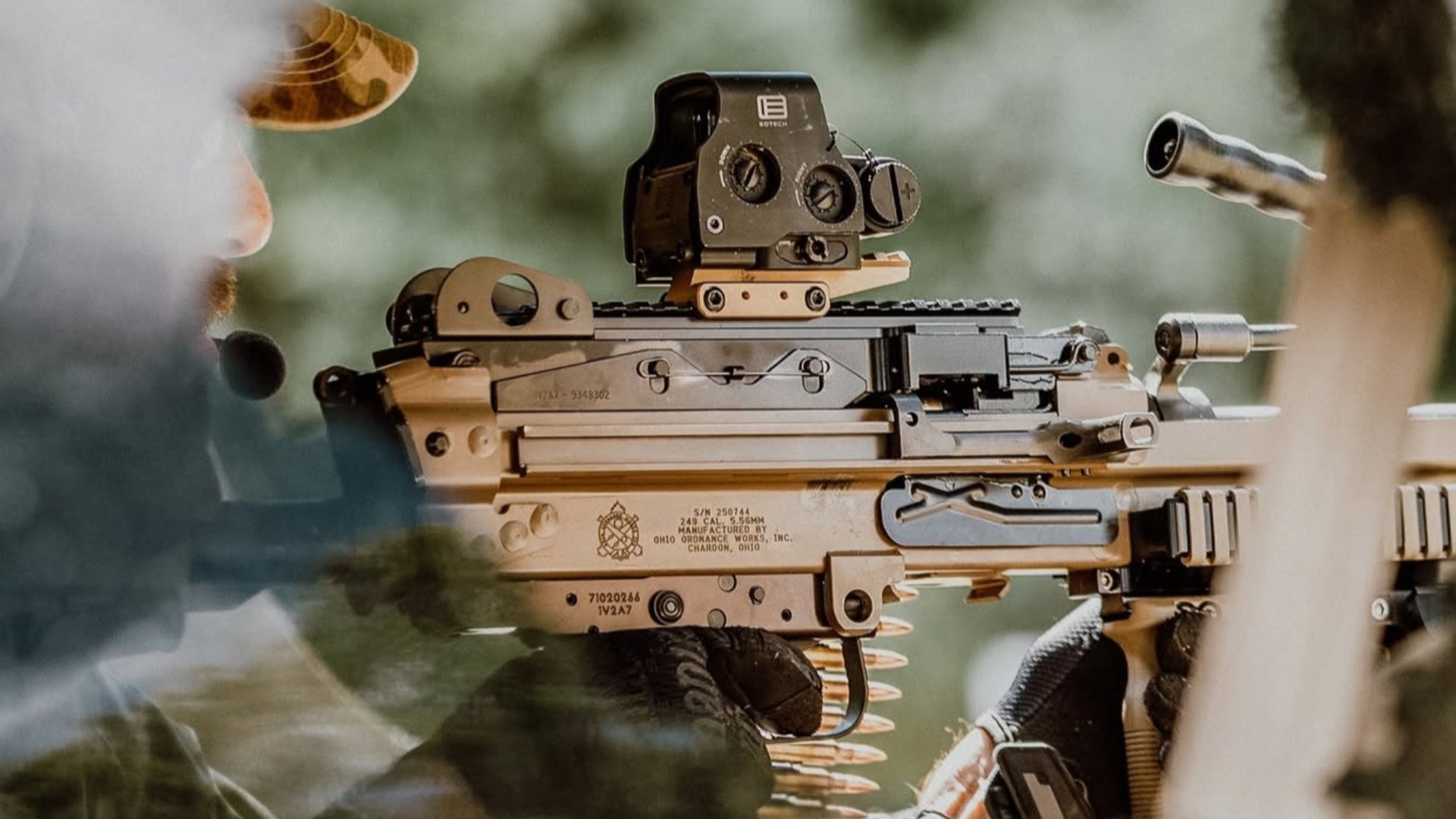 EOTech EXPS3-0 mounted on rifle real world